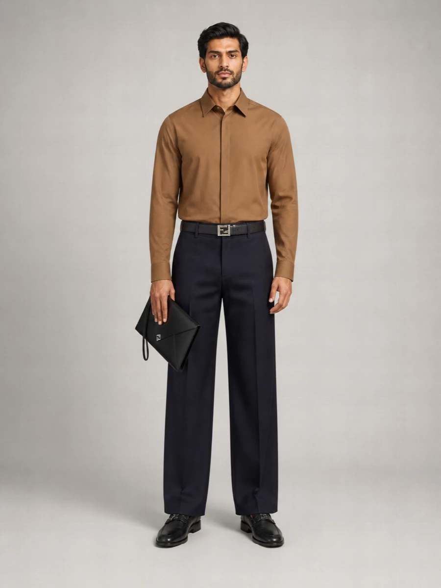 Fendi Wide-Leg Trousers