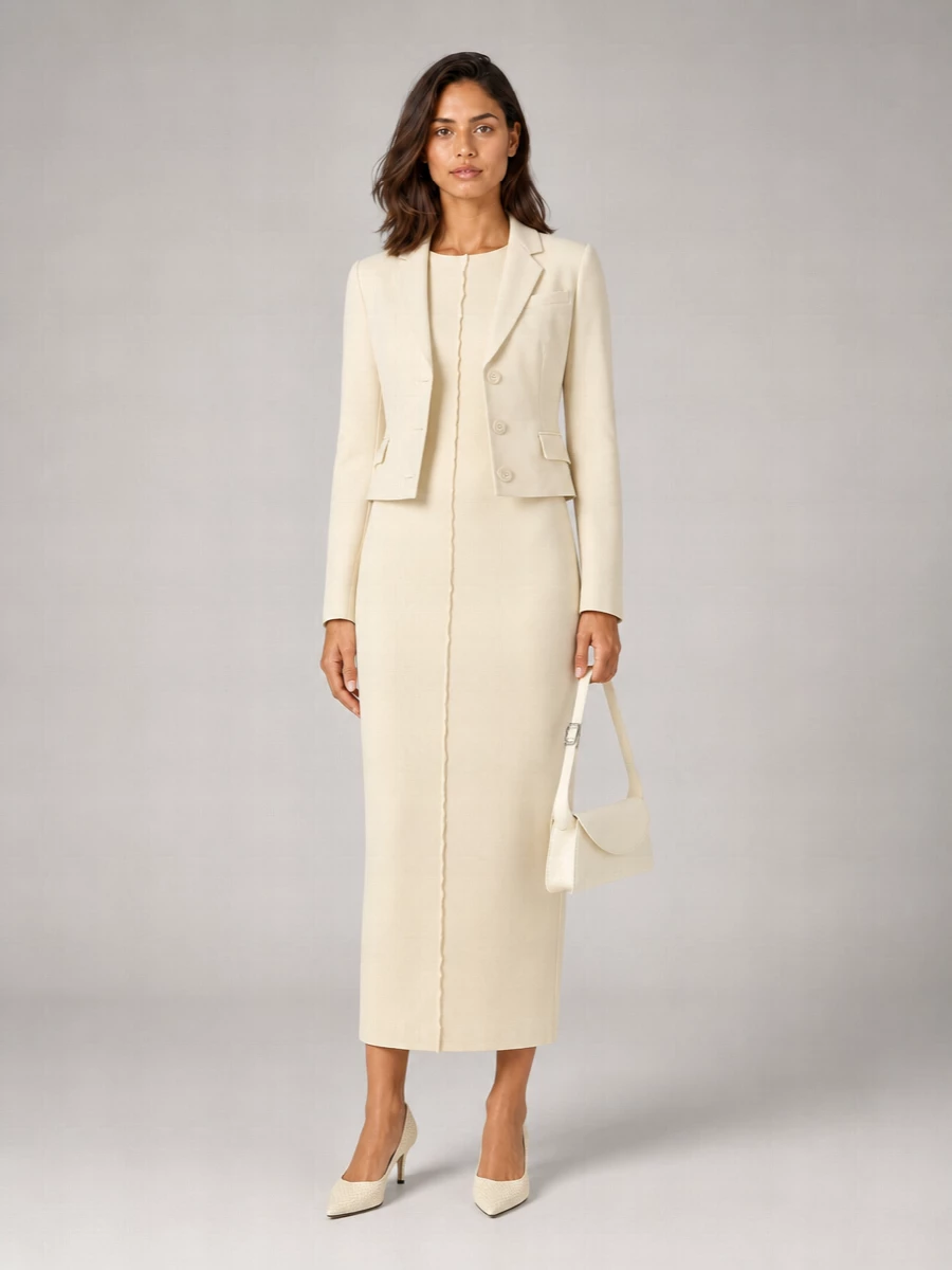 The Andamane Crepe Blazer