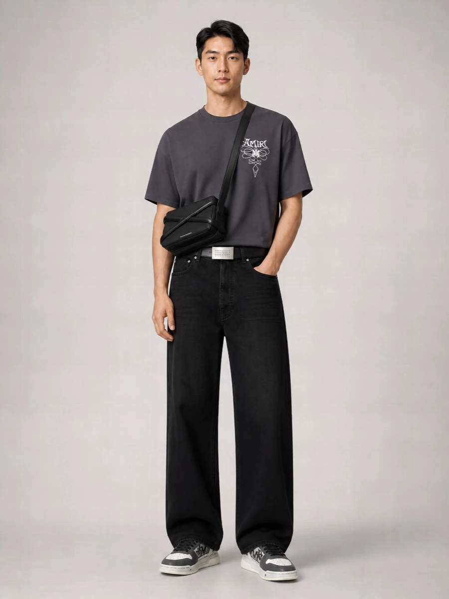 Amiri Cotton Oversized T-Shirt