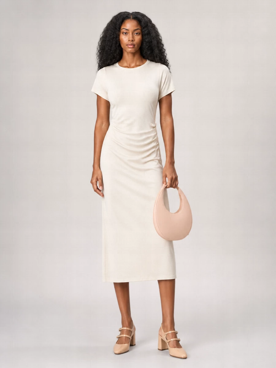Staud Moon Mini Leather Shoulder Bag
