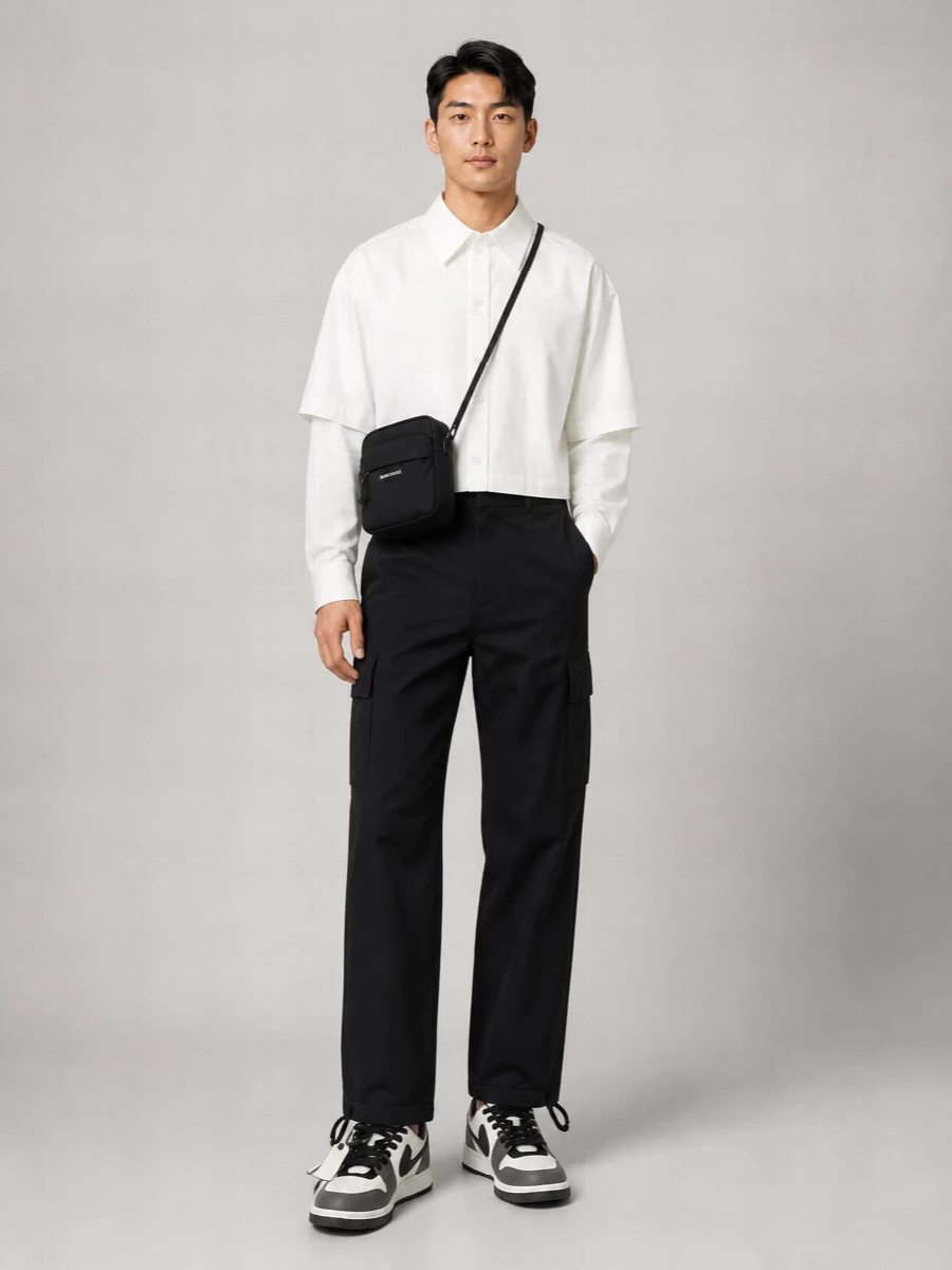 Off-White Poplin Shirt