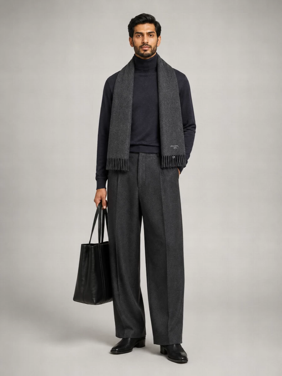John Smedley merino wool crewneck tank top