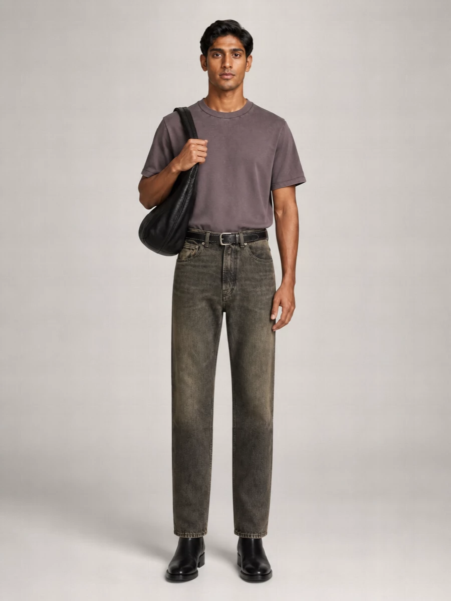Our Legacy Denim Straight-Leg Trousers