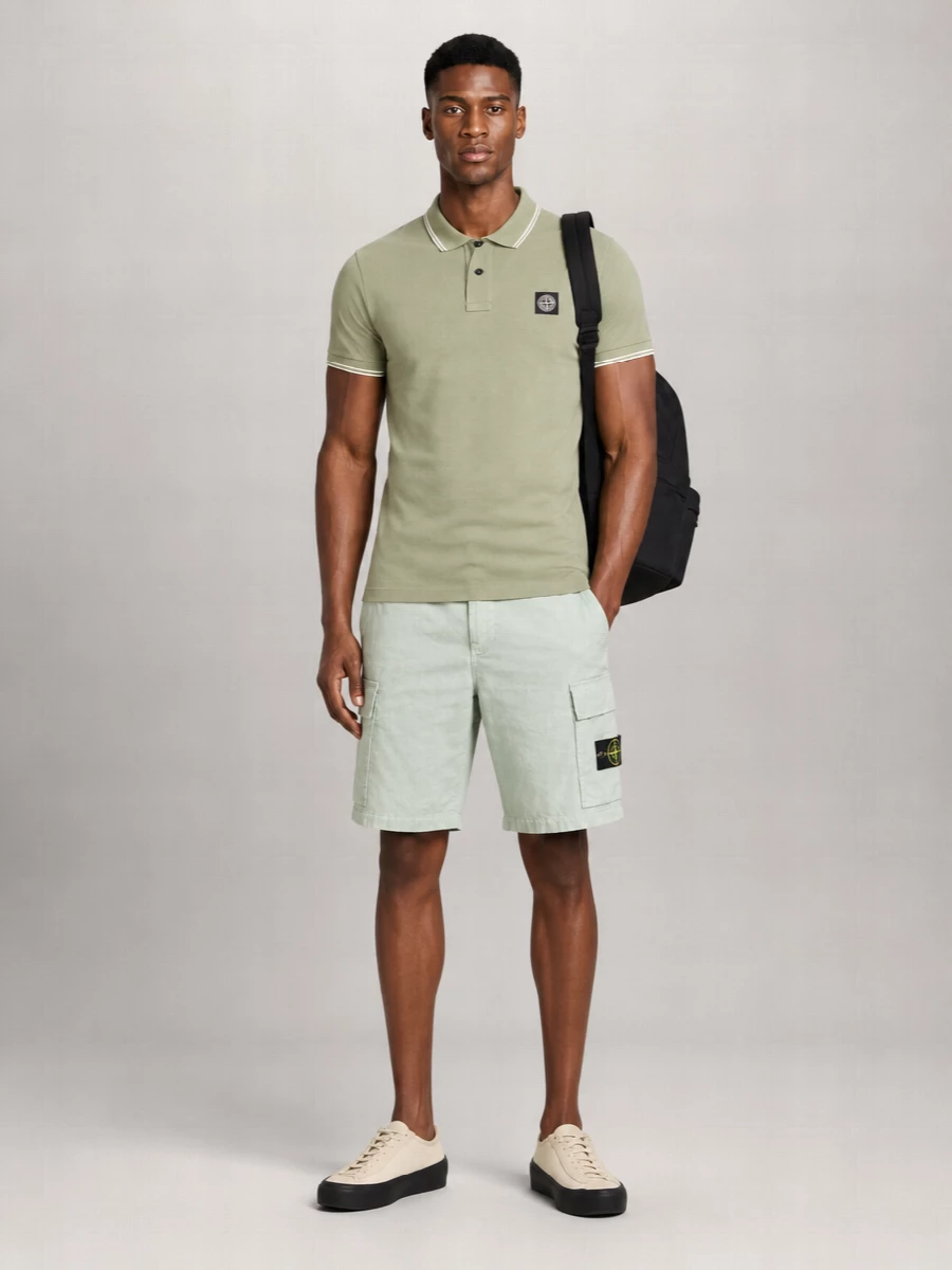 Stone Island Slim-Fit Polo Shirt