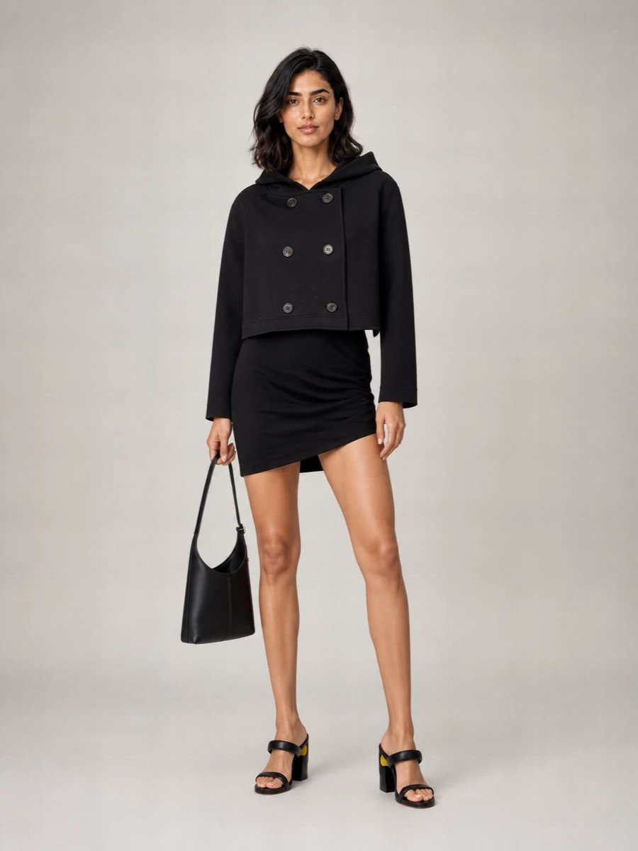 Courrèges Small Leather Shoulder Bag