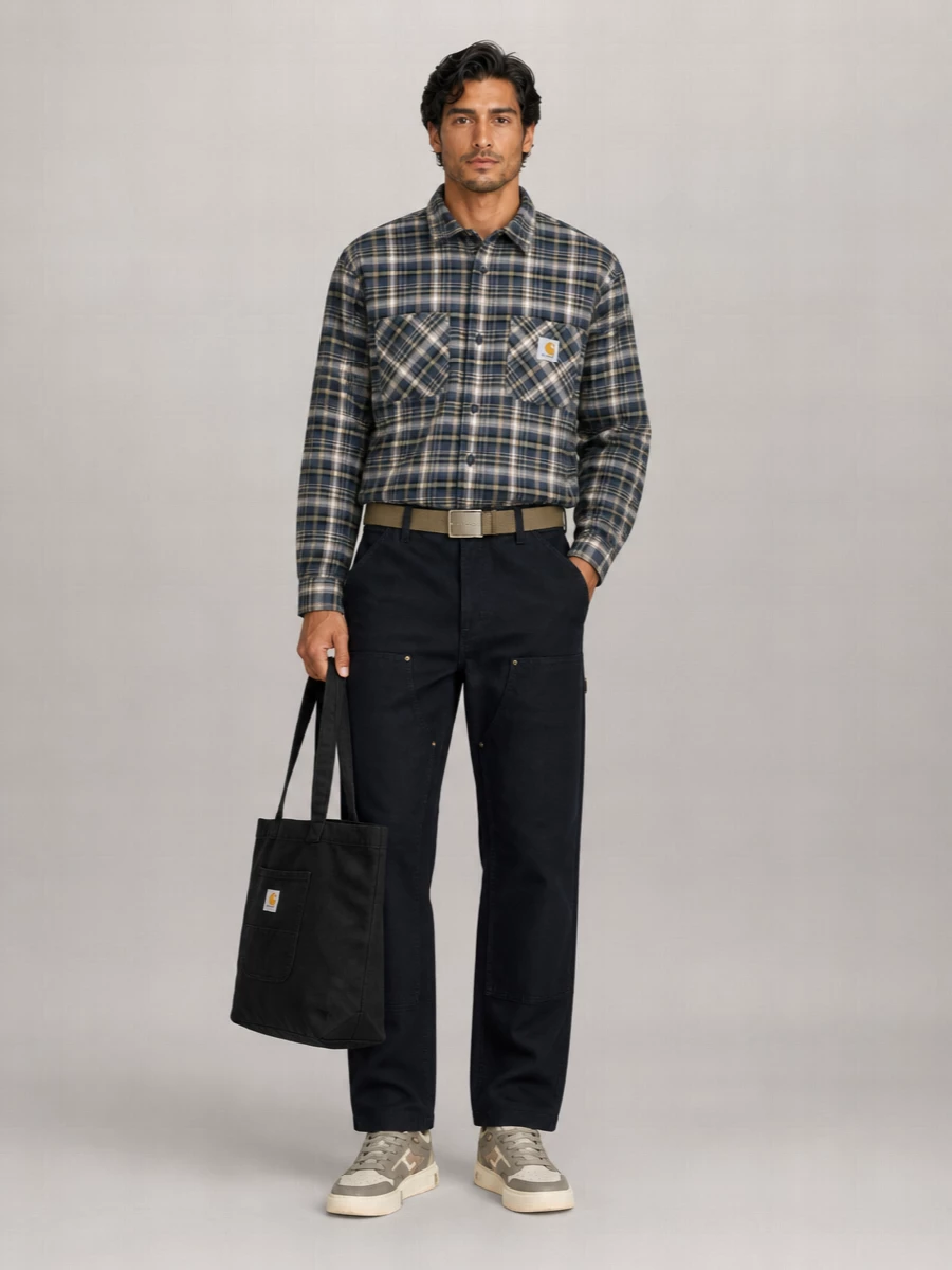 Carhartt Wip Double Knee Straight-Leg Trousers