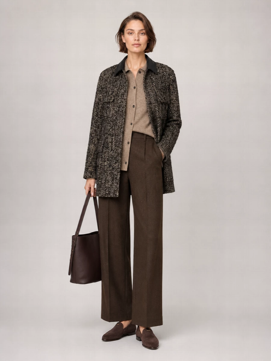 Max Mara Wool Tweed Jacket