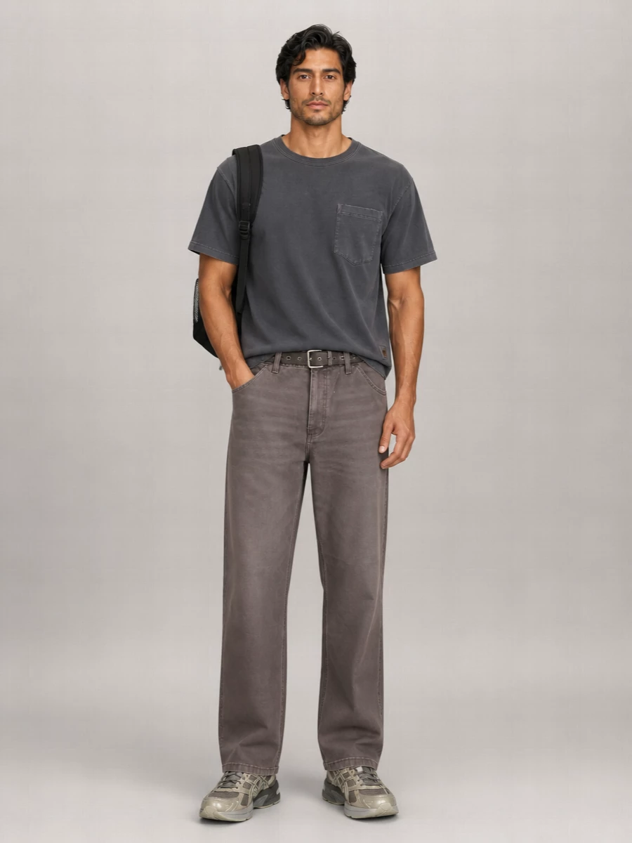 Carhartt Wip Cotton Straight-Leg Jeans