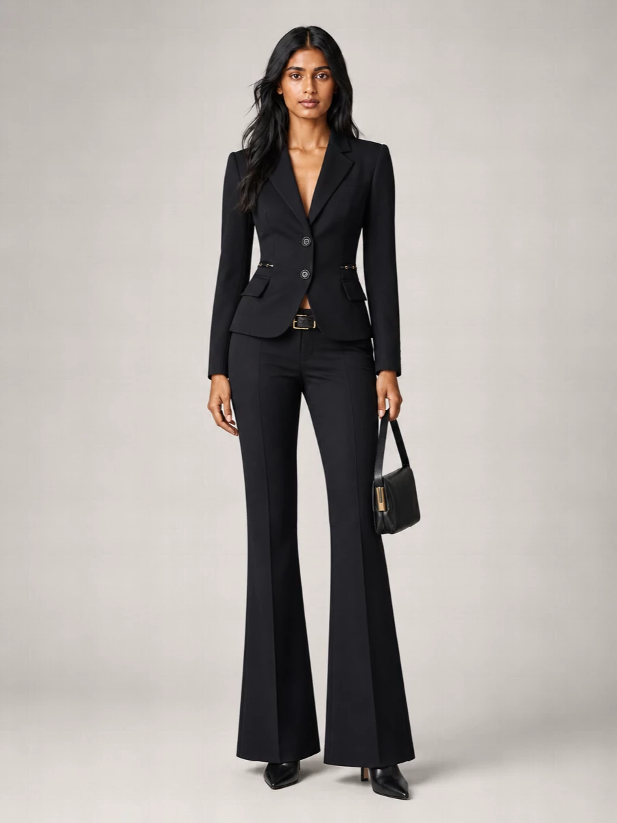 Elisabetta Franchi Flared Trousers