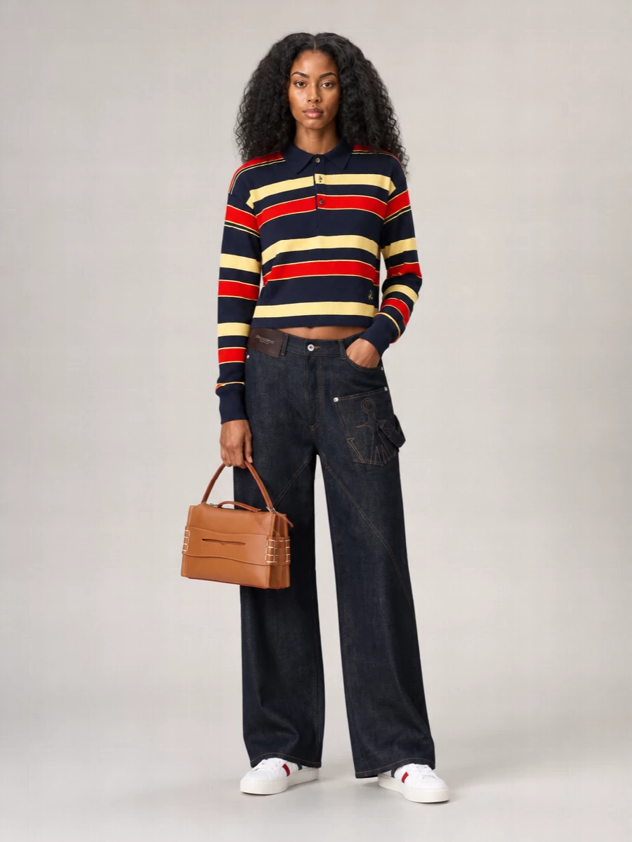 Jw Anderson Logo Polo Top