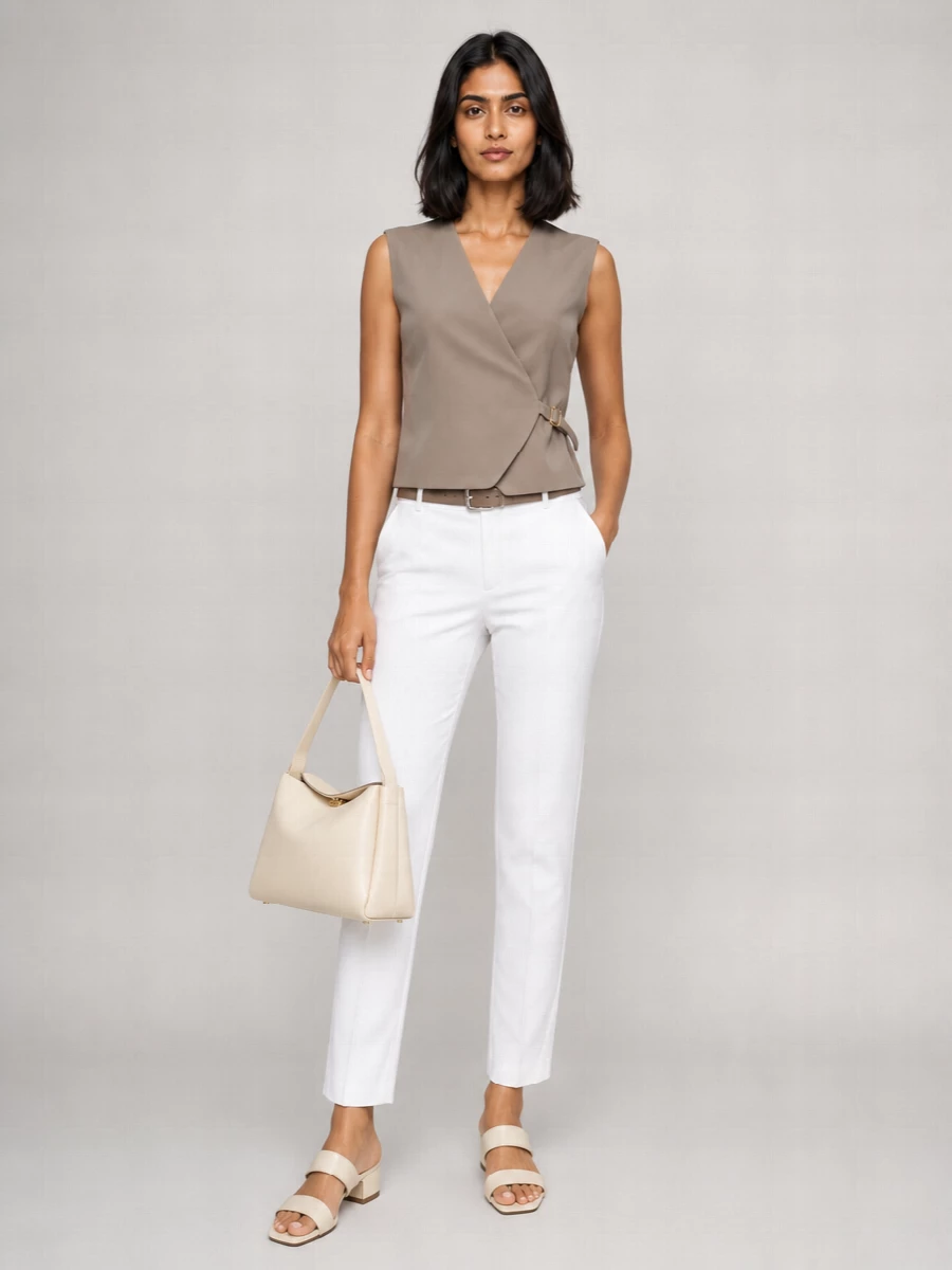 Pt Torino Cigarette Tailored Trousers
