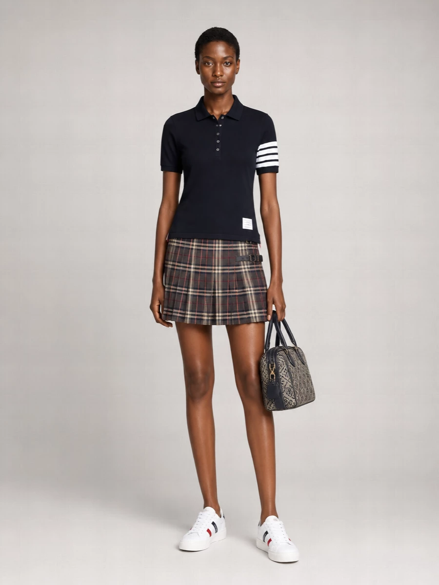 Moncler Leather Low-Top Sneakers