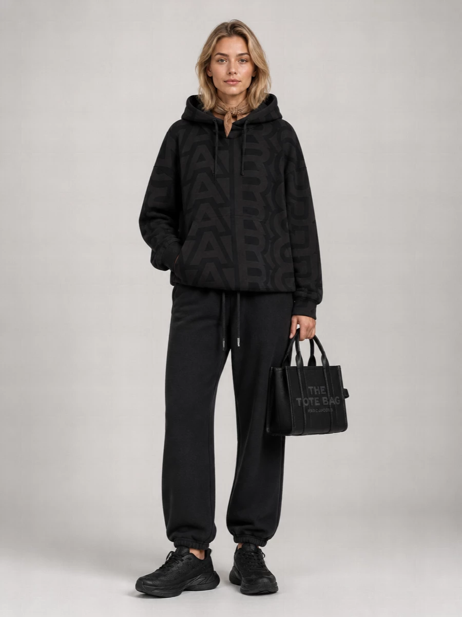 Marc Jacobs Cotton Logo Hoodie