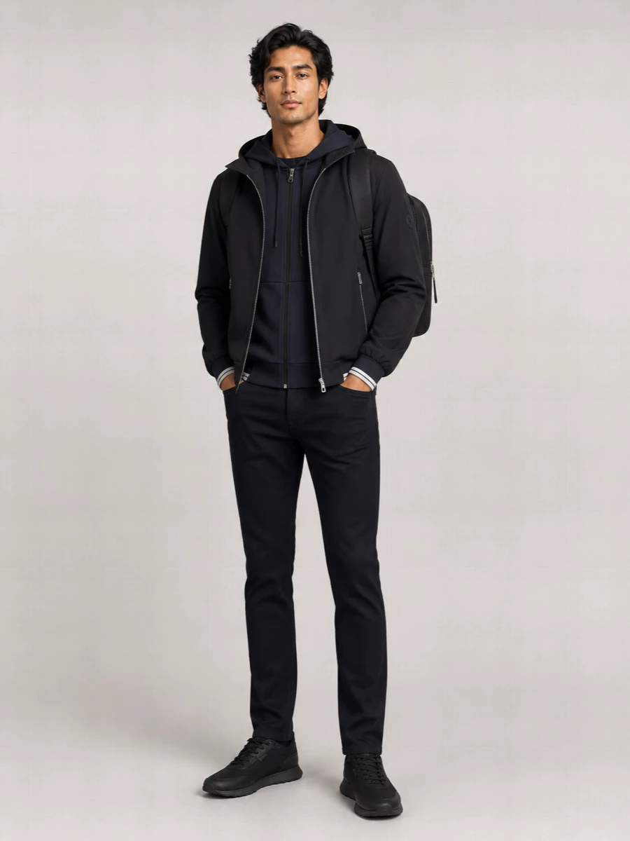 Boss Regular-Fit Hooded Jacket