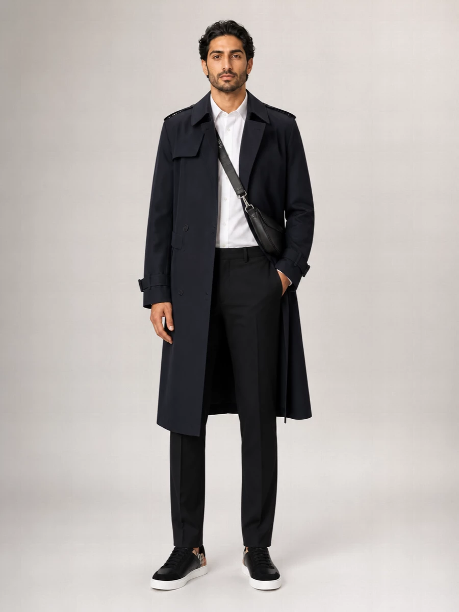 Burberry Silk Rain Shield Trench Coat
