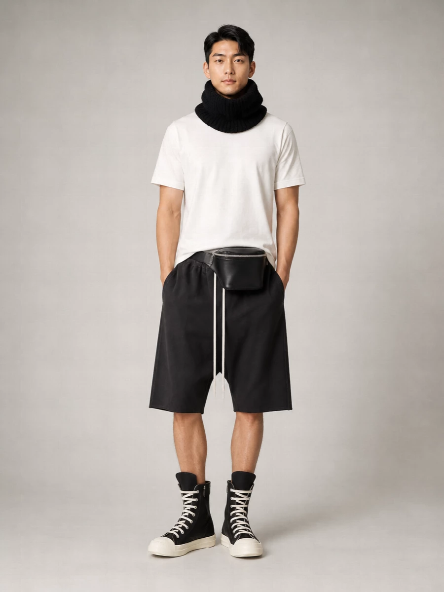Rick Owens Cotton T-Shirt