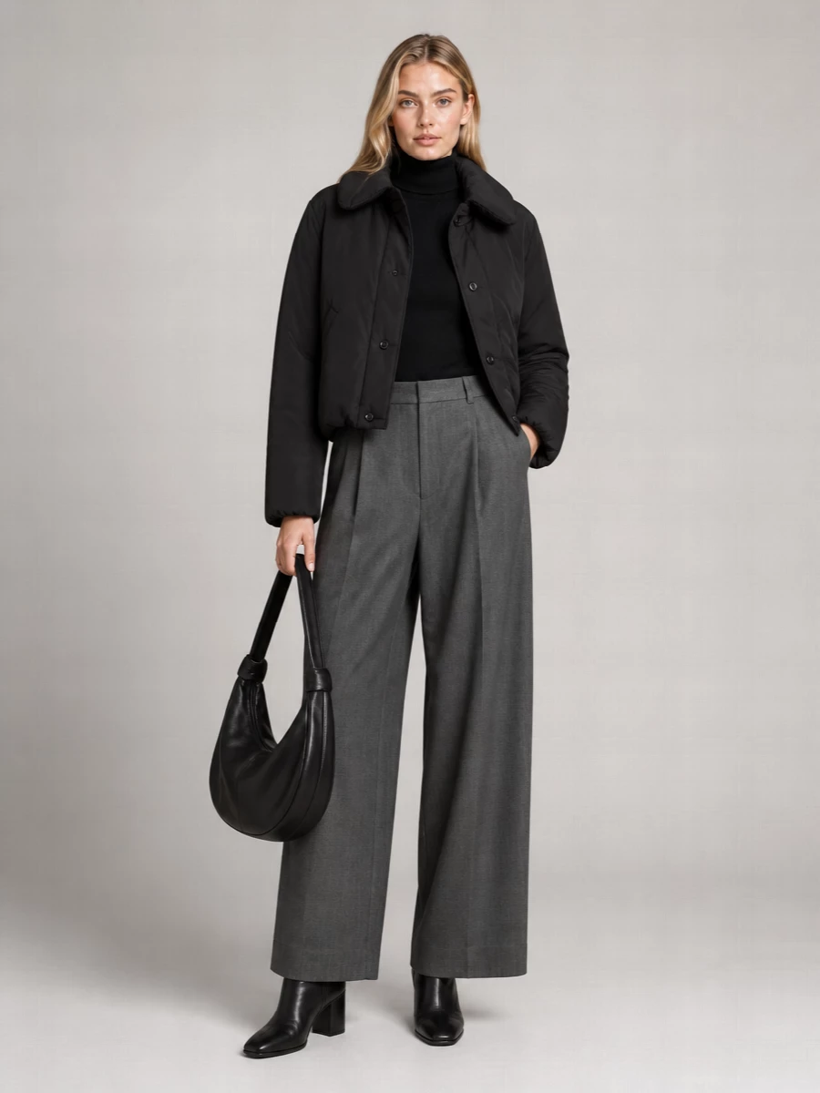 Lemaire Down Short Puffer Jacket