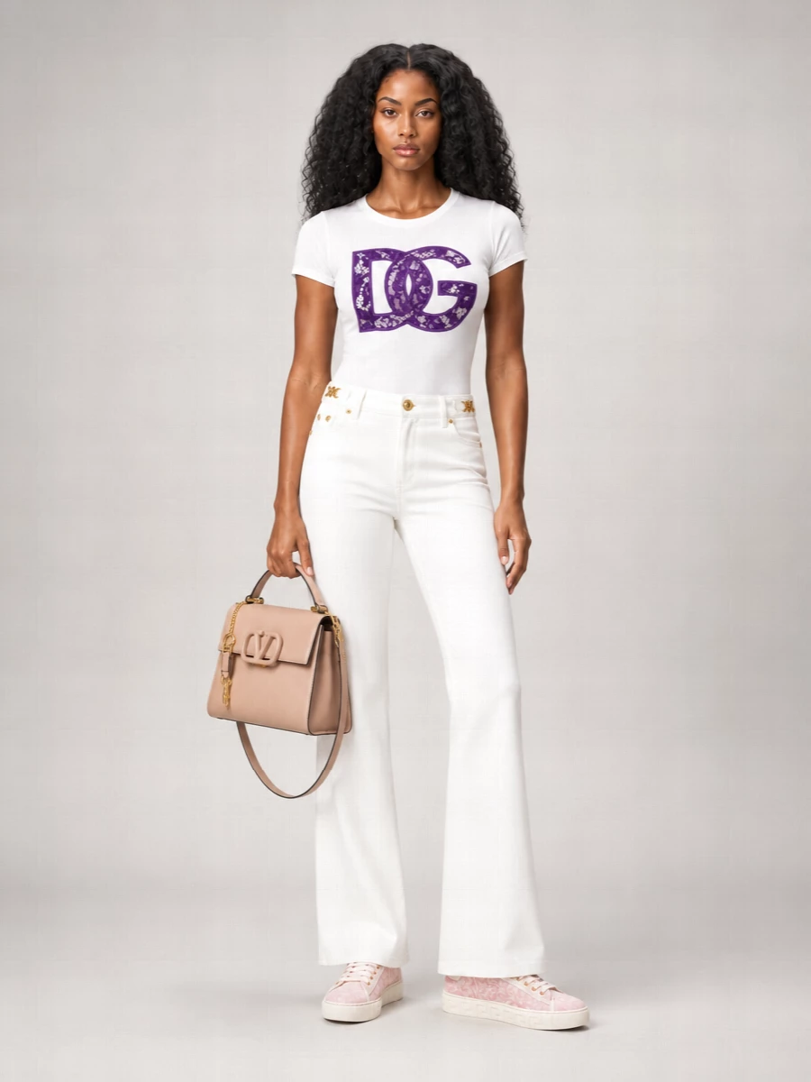 Versace Jacquard Patterned Low Top Sneakers