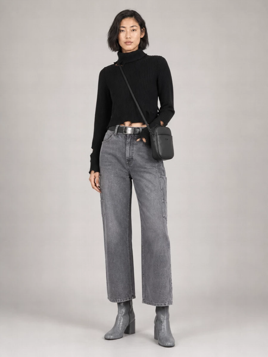 Haikure Straight-Leg Denim Jeans