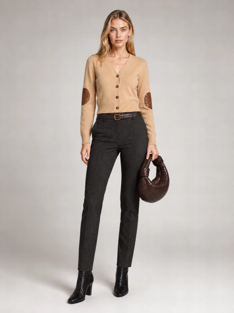 Bottega Veneta Leather Intrecciato Ankle Boots