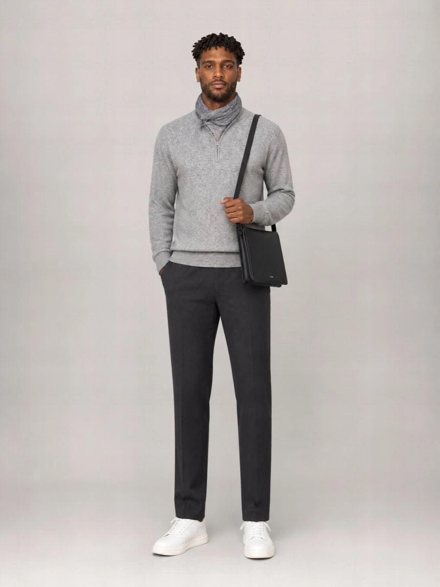 Nn.07 Alpaca-Blend Polo Sweater