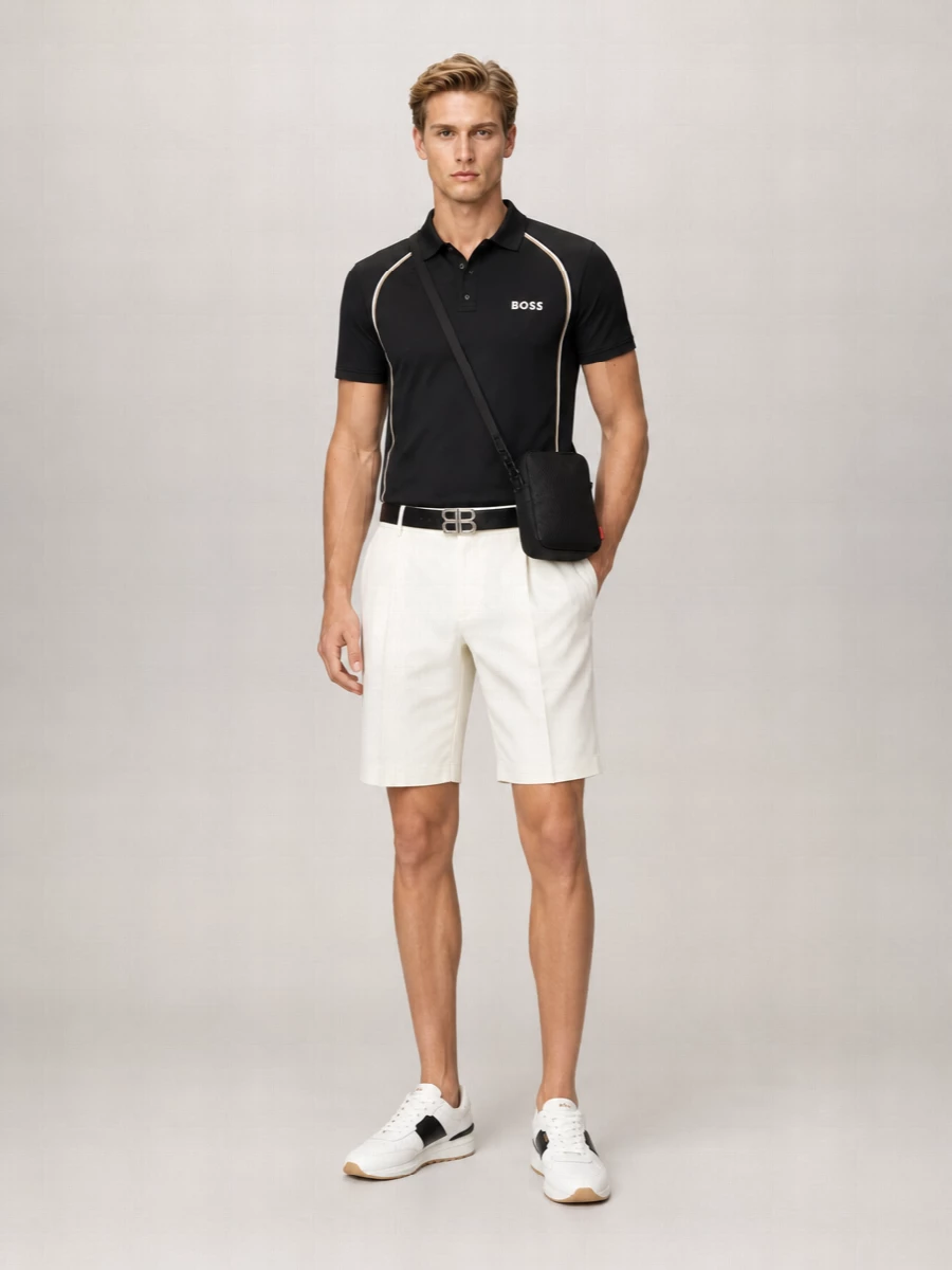 Boss Slim-Fit Technical Polo Shirt