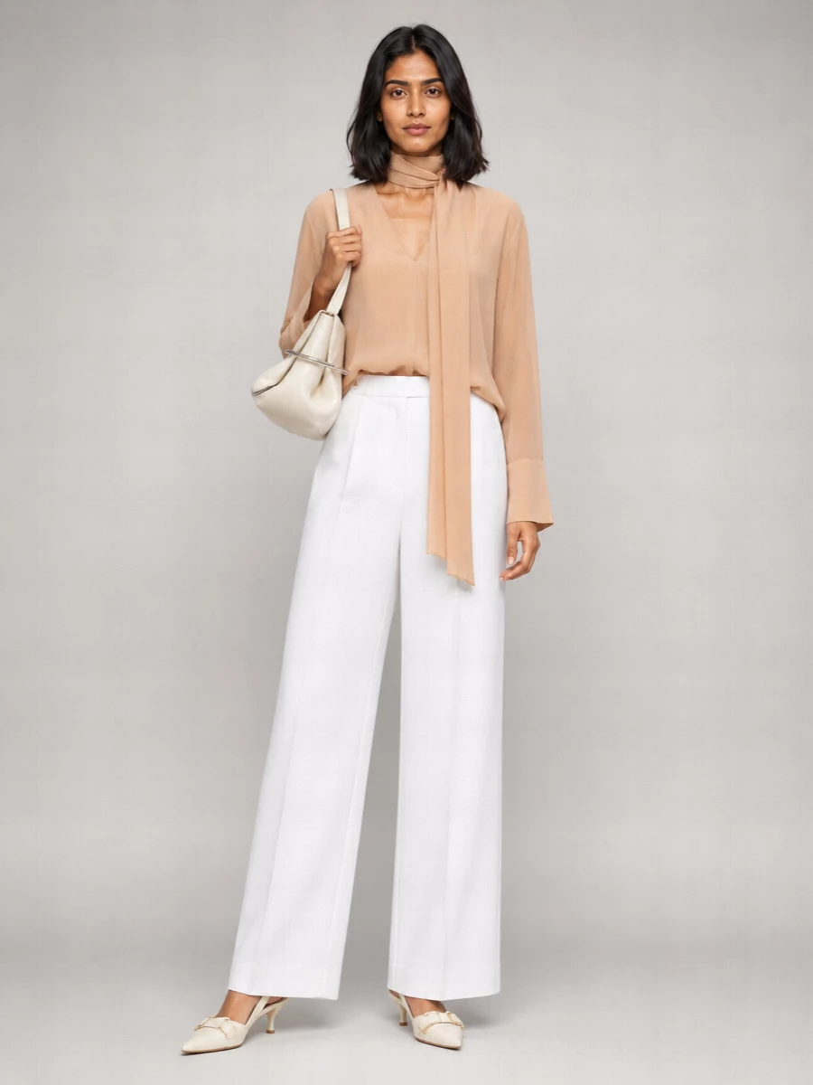 Givenchy Silk Pussy Bow Blouse