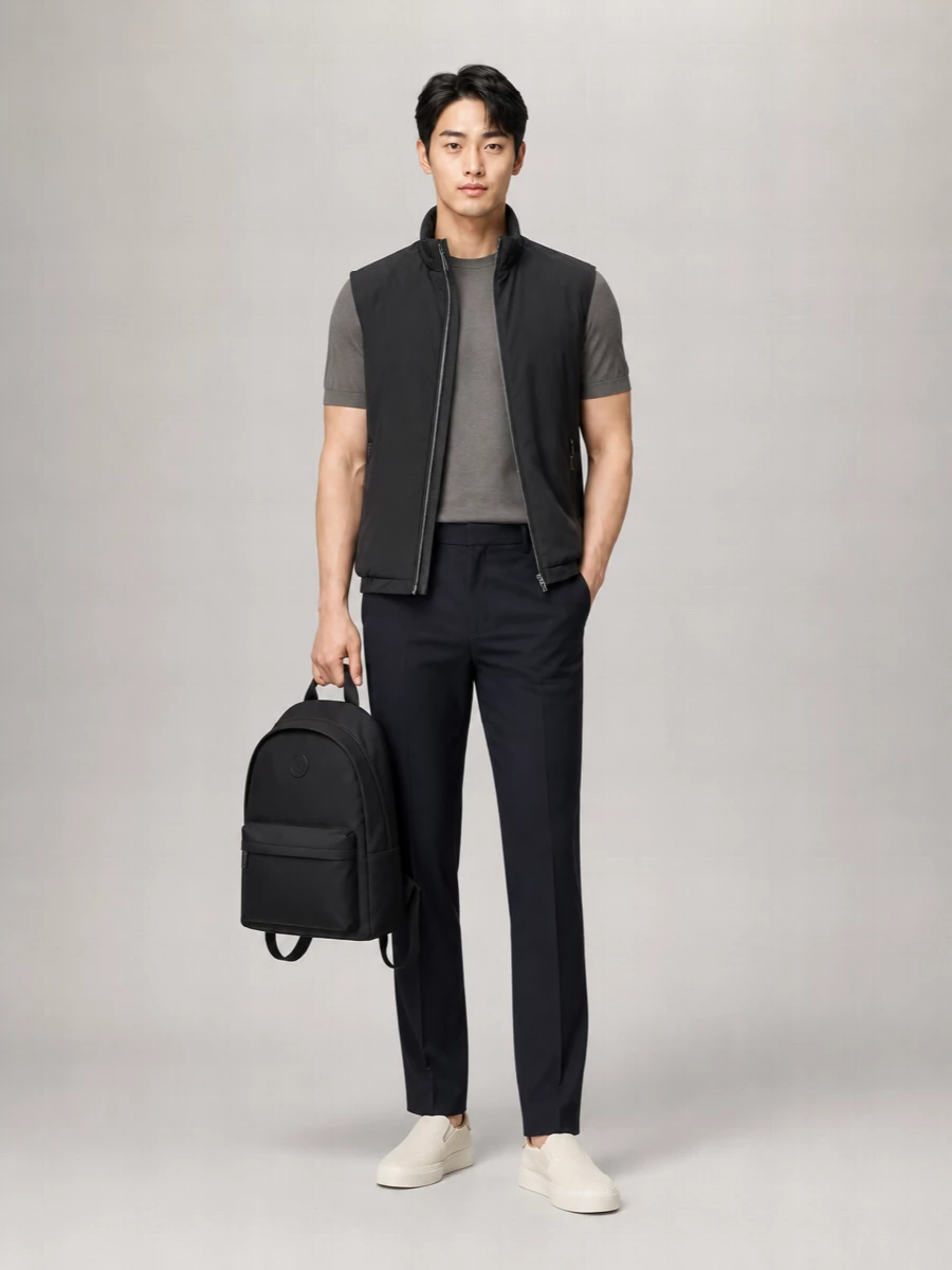 Moorer Reversible Waistcoat