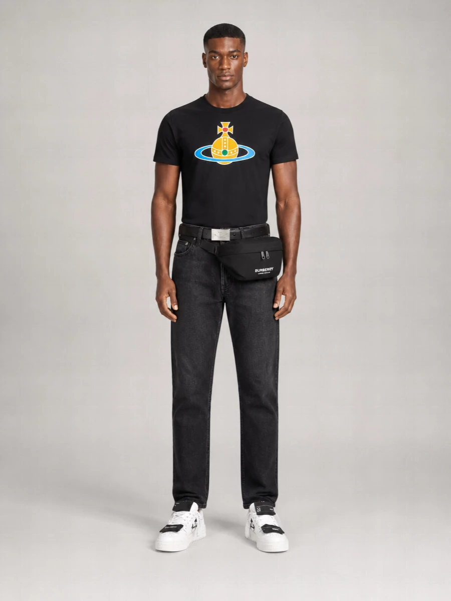 Vivienne Westwood Oversized Cotton Logo Print T-Shirt