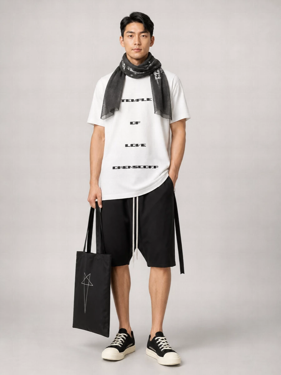 Rick Owens Drkshdw Cotton Printed Short-Sleeve T-Shirt
