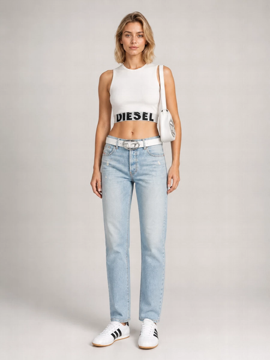 Diesel Leather B-1Dr 25 Belt