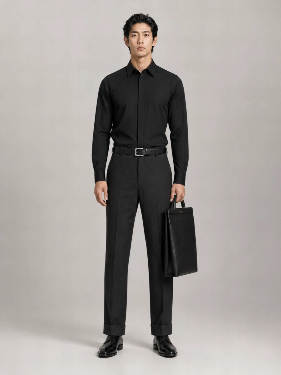 Valentino Garavani Virgin Wool Straight-Leg Trousers