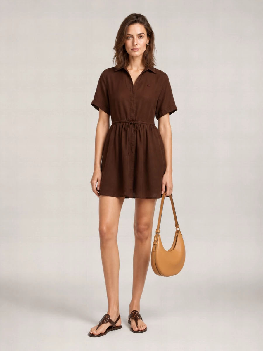 Tory Burch Romy Leather Shoulder Bag