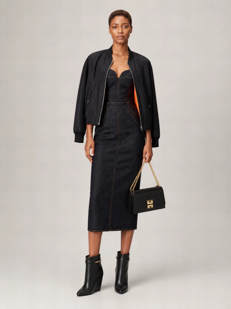 Givenchy Padded Cropped Bomber Jacket