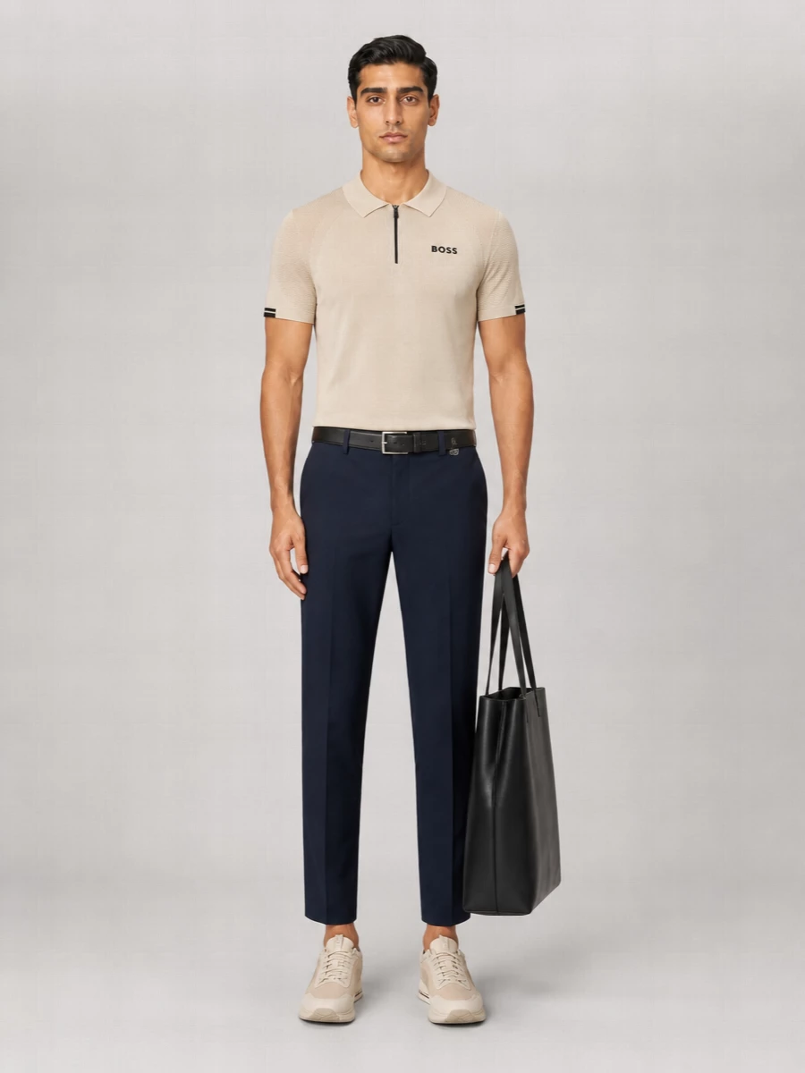 Boss Slim-Fit Short-Sleeve Polo Shirt