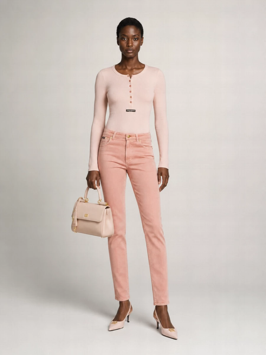 Dolce&Gabbana High-Rise Slim-Fit Jeans