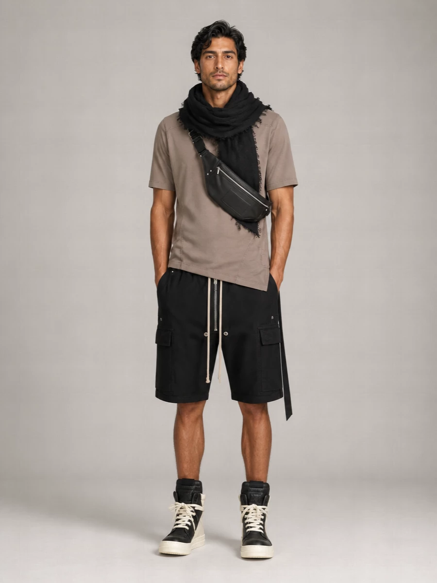Rick Owens Drkshdw cotton short-sleeve t-shirt