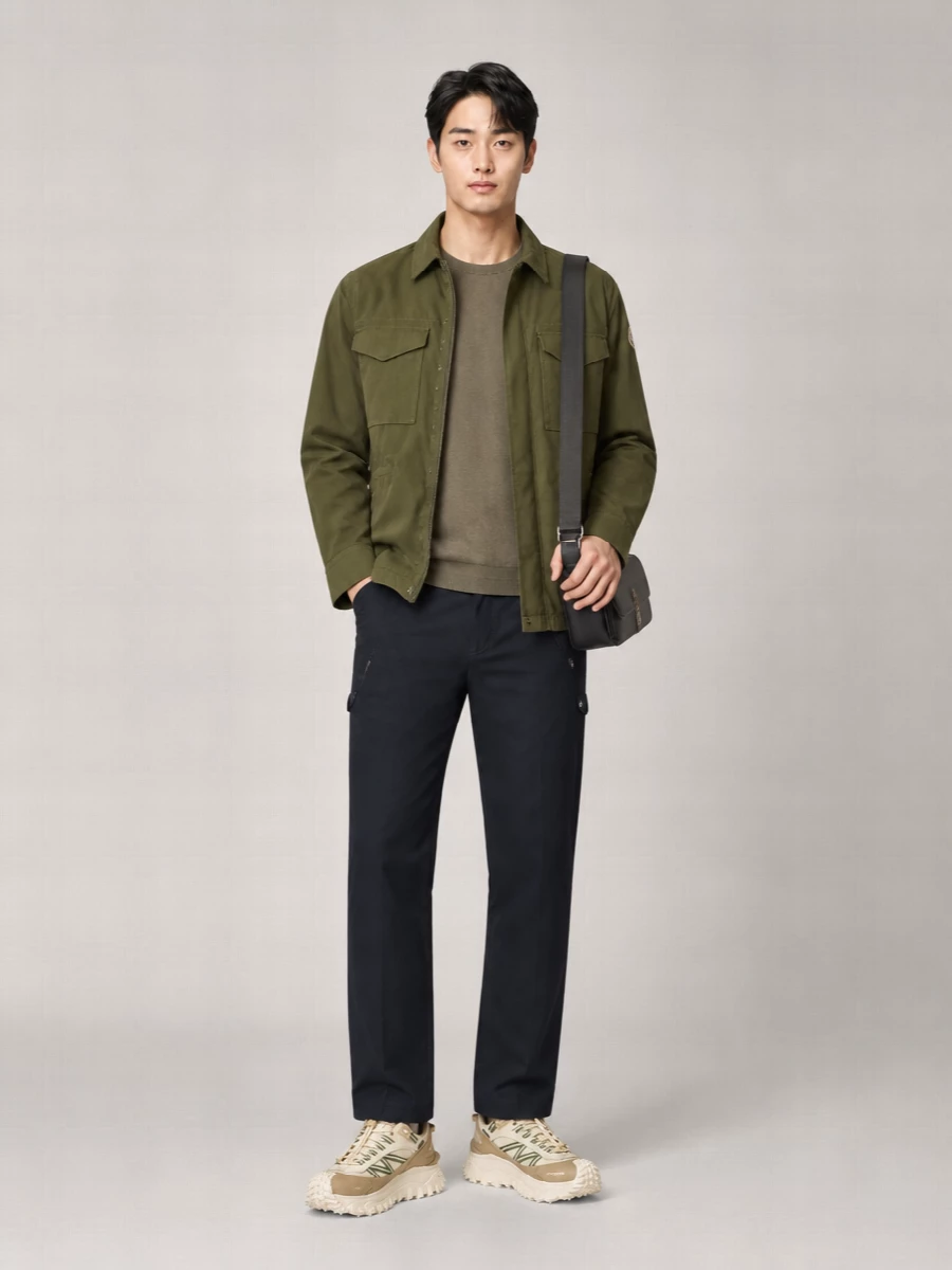 Moncler Reversible Padded Shirt Jacket
