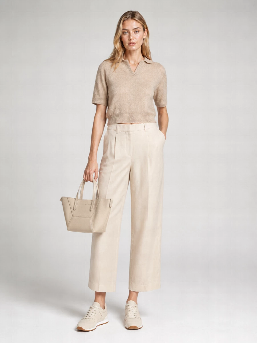 Brunello Cucinelli Sequin Polo Shirt