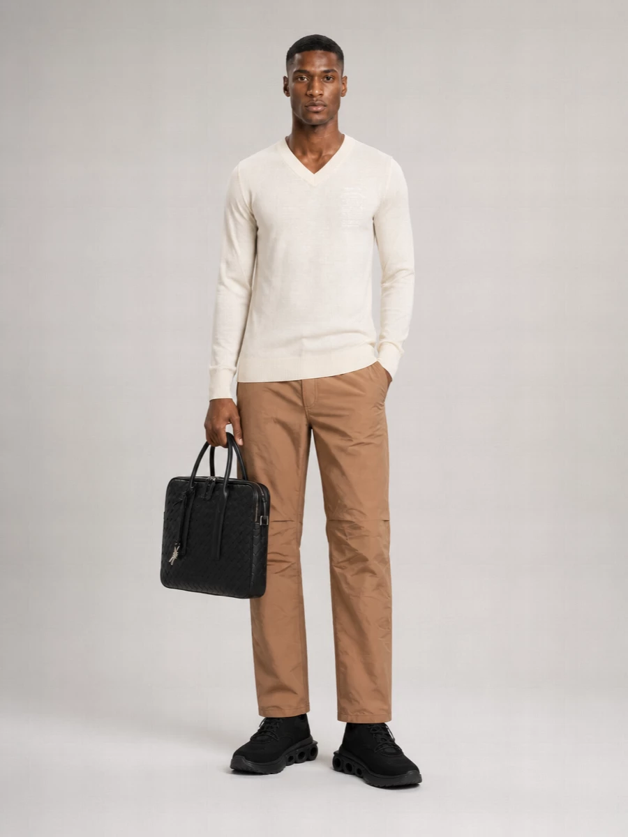 Ferragamo Fabric Low-Top Sneakers
