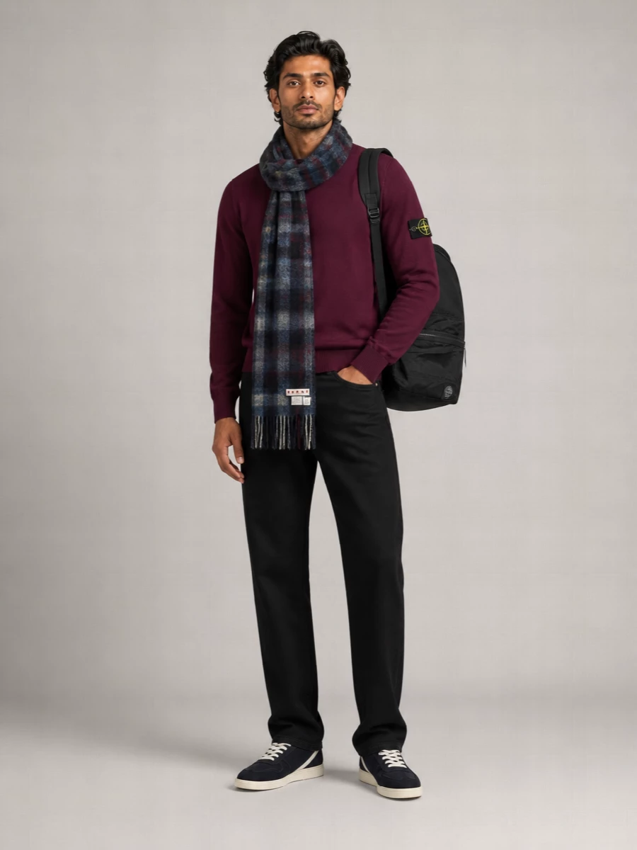 Stone Island Virgin Wool Regular-Fit Jumper