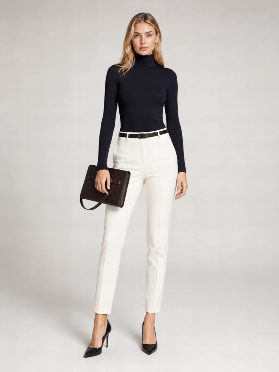 Wolford Aurora Long-Sleeve Turtleneck Top
