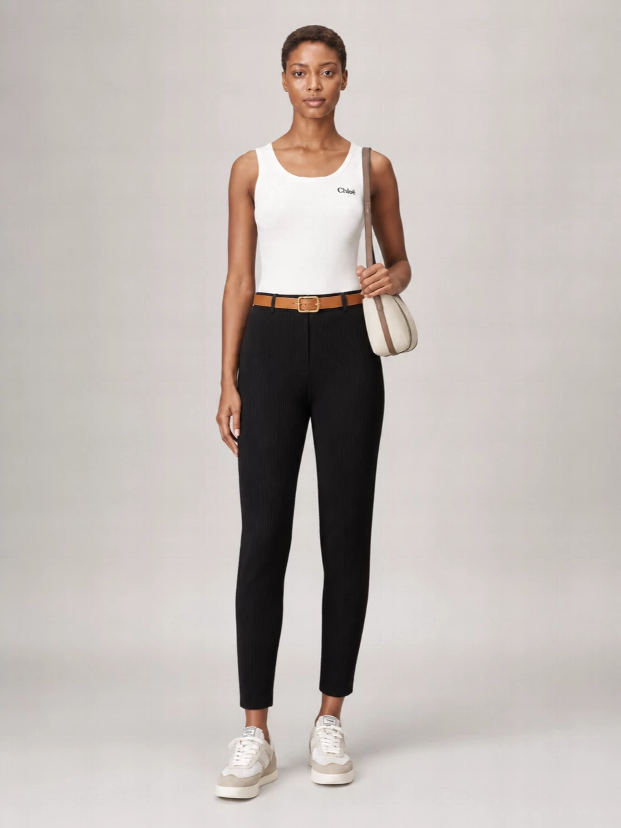 Chloé Leather Low-Top Sneakers