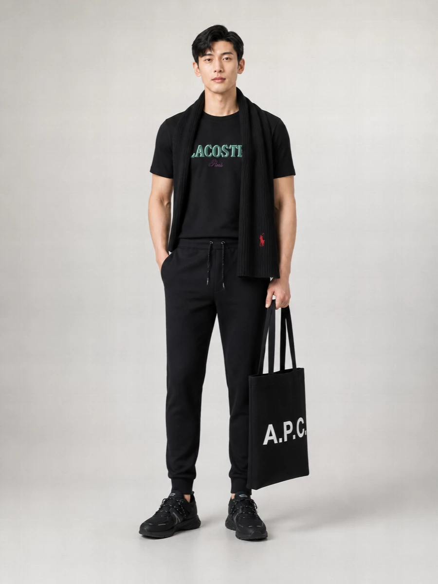 Lacoste Loose-Fit Cotton T-Shirt
