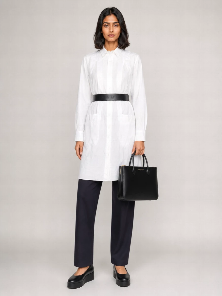 Comme Des Garçons Wool Straight-Leg Trousers