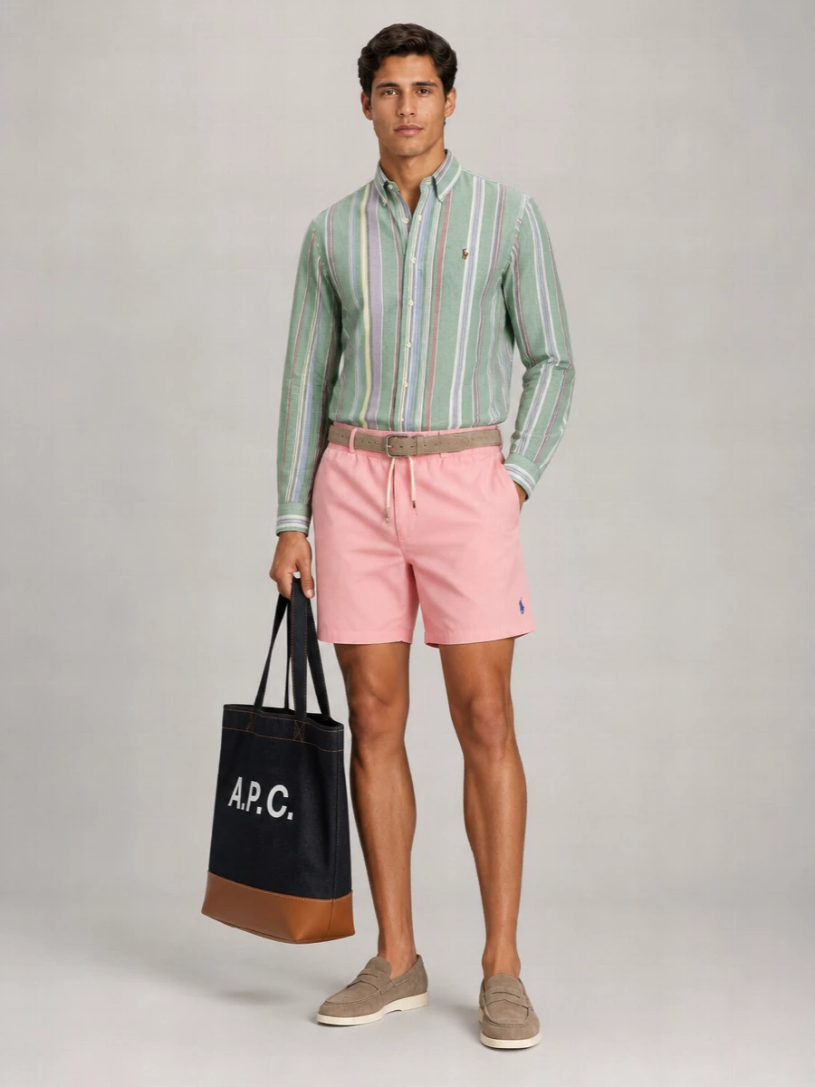 Polo Ralph Lauren Striped Cotton Oxford Shirt