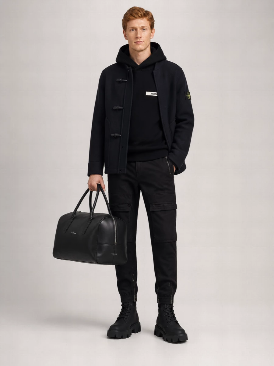 Moncler Leather Ankle Boots