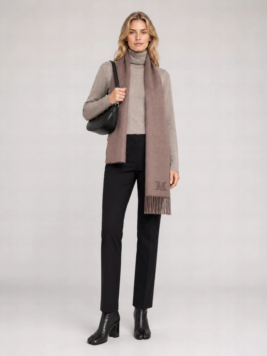 Mm6 Maison Margiela Wool-Blend Turtleneck Sweater