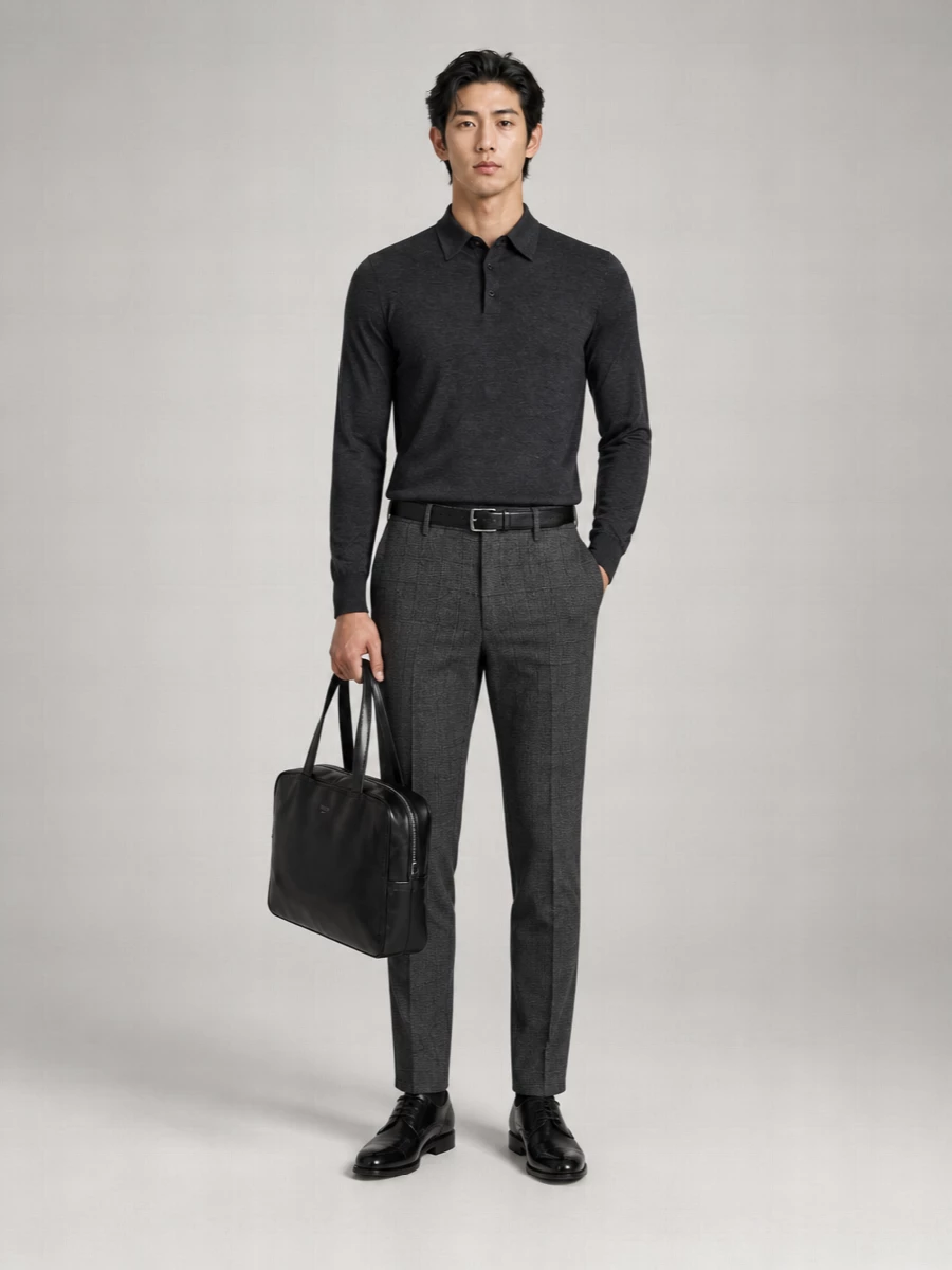 Zegna Calf Leather Belt