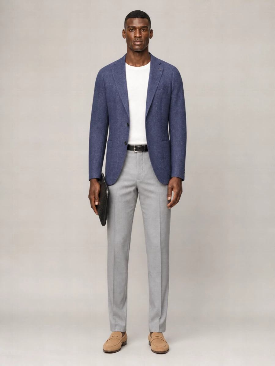Pt Torino Cotton Wool Tailored Trousers